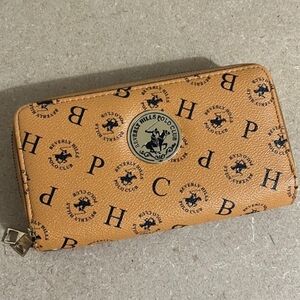 Beverly Hills Polo Club  Double Zip Wallet New